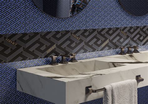 catalogo piastrelle versace|Versace bathroom tiles.